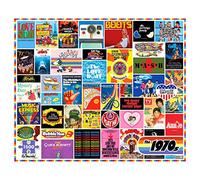 Re-marks 1970s Pop Culture Puzzle, 1500 Pieces for All Ages
