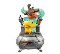 Re-Ment Pokemon Little Night Collection Miniature Figure Display (Pumpkaboo & Pikachu)