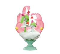 Re-Ment Pokemon Starrium Collection, Miniature Display Diorama Figures, Collectible Character Set with Pikachu, Cleffa, Multiple Colors, 3 Inch Height (Kirlia & Raltz)