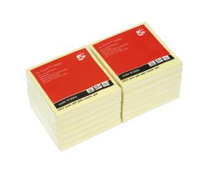Re-Move Sticky Notes 76X76 Ylw PK12