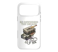 Re-Rewinding The Decade 90s Cassette Tape Floppy Disk Case for iPhone 17 Pro Max