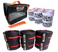 RE-U-ZIP Reusable Dust Barrier Zipper, Fail-Safe, Replaceable & Lockable, Cost-Effective for Single or Repeated Use, PRO Bundle