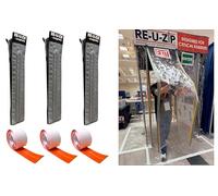 RE-U-Zip® Reusable Magnetic Entry Strip™ | 3-Pack