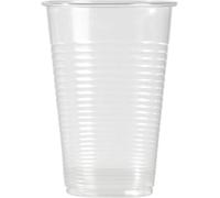 Re-usable Recycleable Plastic Catering Party Tumbler Cups 7oz 100PK (Clear)