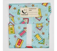 Re-Wrap-it the Wrapper, Re Wrap It Sandwich Bags, Random Beach huts, No Waste Packaging, Eco Friendly, Reusable Food Wraps. Made In Scotland.