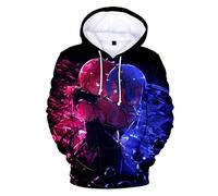 Re Zero Hoodie Japanese Anime Hooded Jacket Coat Rem-ram Pullover Sweatshirt for Men Women