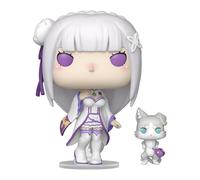 Re:ZERO Starting Life in Another World Funko POP! Emilia with Puck Buddy Vinyl Figure