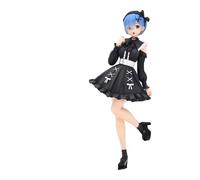 Re:Zero Starting Life in Another World statuette PVC Trio-Try-iT Rem Girly Outfit Black 21 cm
