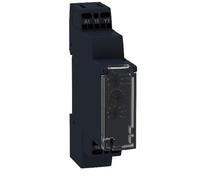 RE17RMMU Modular relay, 8 A, 1 s..100 h, 1 CO, 10 functions, 24...240 V AC