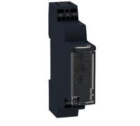 RE17RMMU Modular relay, 8 A, 1 s..100 h, 1 CO, 10 functions, 24...240 V AC