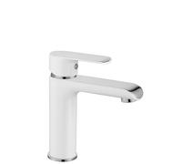 Rea 3cb2f7f5-0e26-471d-8f6e-bf30cbd90805 Bloom Basin Faucet, White/Chrome