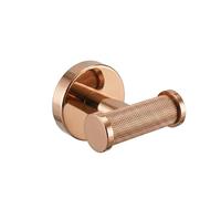 Rea - 6612 Modern Bathroom Clothes Hanger Copper Metal 7 x 6.5 x 5 cm