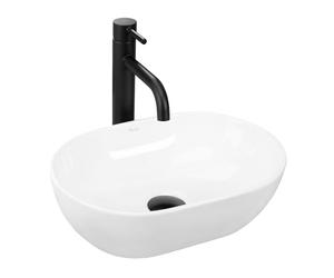 Rea Amelia Mini Bathroom Sink 26 x 38 x 12 cm Ceramic (White)