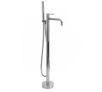 Rea - Bath Tap Floor Venti Chrome - 26 x 16 x 115 cm