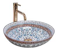 Rea Bathroom Sink Made of Ceramic Arte Blue - Blue - REA-U0267
