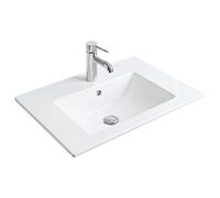 Rea Bathroom Sink Made of Ceramic Dafne 75 - Snow White - REA-U0040