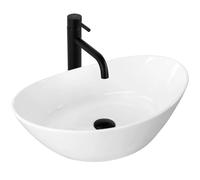 Rea Bathroom Sink Made of Ceramic Kate 56 - Snow White - REA-U6801