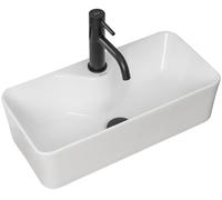 Rea Bathroom Sink Made of Ceramic Mery - White - REA-U0699