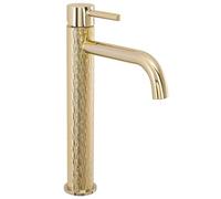 Rea Bathroom Sink tap REA-B8821, Lungo Art Gold High