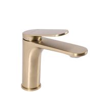 Rea Bathroom Sink tap REA-B4897, Marco Brush Gold Low