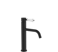 Rea Black Bathroom Sink tap Serra Low REA-B1141