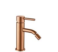 Rea Brushed Copper Bidet tap Lungo REA-B1116