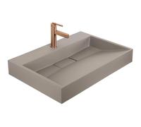 Rea - Conglomerate Washbasin Goya Taupe 70 cm - 70 x 46 x 14 cm