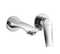 Rea - Flush-Mounted Fitting Vision + Box - Chrome - Brass - 16.5 x 20 x 5.6 cm
