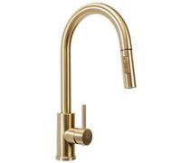 Rea kitchen faucet FRESH BRUSH GOLD brass kitchen faucet 360° swivel faucet countertop mixer tap sink faucet (gold)