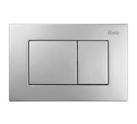 Rea - J-Button for Flush-Mounted WC K011a-q I Slim 024n Satin 4 x 24.5 x 16.5 cm