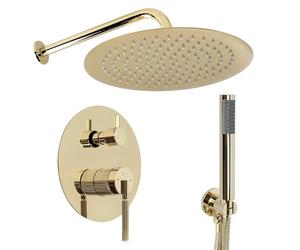 Rea Js-622711G Flush-Mounted Shower Set Argon Gold Flush-Mounted + 180 x 40 x 20 cm