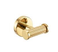 Rea - Modern 6612 Bathroom Clothes Hanger - Golden - Metal - 7 x 6.5 x 5 cm