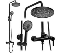 Rea - Ontario Shower Set Black