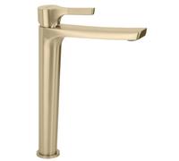 Rea - Premium Maxim Gold Brushed High Washbasin Tap 16.7 x 21 x 29.4 cm