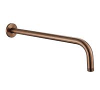 Rea - Rain Shower Arm Round Js-9021 40 cm Brushed Copper - 2 x 39.5 x 10 cm