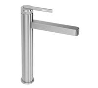Rea - Rea Grace Wash Basin Mixer Tap Brushed Nickel High 15 x 4 x 28.7 cm