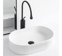Rea REA-U0603 Bathroom Sink Made of Ceramic Venda-white-REA-U0603, White