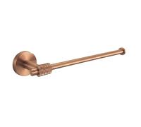 Rea - RIVO 29106 Towel Rail Brushed Copper Metal 8.5 x 26 x 5 cm