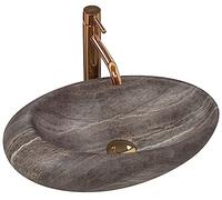 Rea Roxy A Stone D.Grey Grey Bathroom Sink Made of Ceramic D imitation-REA-U6649