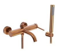 Rea - Spot Bath Tap - Brushed Copper - Brass - 22 x 23.5 x 18.5 cm