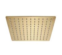 Rea Square Shower Head Js-P015Bg - Brushed Gold 25cm - 24.5 x 24.5 x 0.2cm