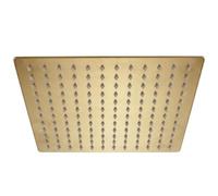 Rea - Square Shower Head Js-P015Bg - Brushed Gold 30cm - 30x30x0.2cm