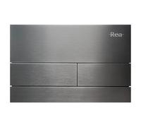 Rea - T-Button for Flush-Mounted Frame Wc K011a-q I Slim 024n Titanium - 3.5 x 24 x 15.5 cm