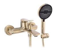 Rea - VISON Premium Bath Tap - Brushed Gold - Plastic, Brass - 20.5 x 21 x 10.5 cm