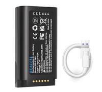 REACELL 7000mAh Rechargeable Battery Compatible for Eufy E340 C31 Video Doorbell, 3.7V Backup Battery Long-Lasting, Quick-Release, Easy to Install and Remove, Pack with USB-C Cable (2025 New Version)
