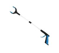 Reach and Grab Tool 2pcs Foldable Gripper Extender Hand Tools Litter Reachers Pickers Collapsible Garbage Grabber Pick Up Tools for Seniors, Elderly(Blue)