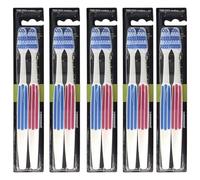 Reach Essential Care Interdental Toothbrush Medium, Full Head Toothbrushes, Variety Colors Multipack, Daily Oral Enamel Dental Care (10 Brushes)