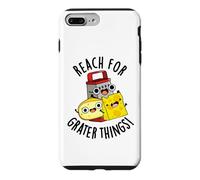Reach For Grater Things Funny Cheese Pun Case for iPhone 7 Plus/8 Plus