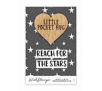 Reach for The Stars Little Pocket Hug Wish Token Keepsake Gift Idea SPH005