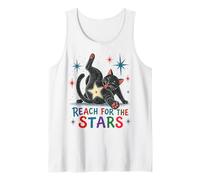 Reach for The Stars s Funny Cat Butt Joke Tank Top